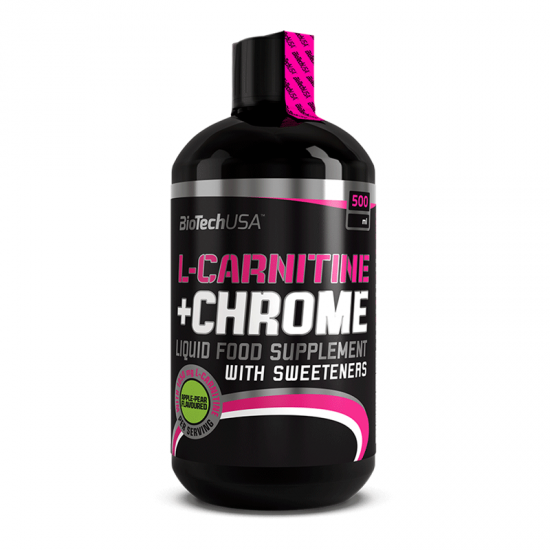 BIOTECH USA L-Carnitine + Chromium - 500 ml
